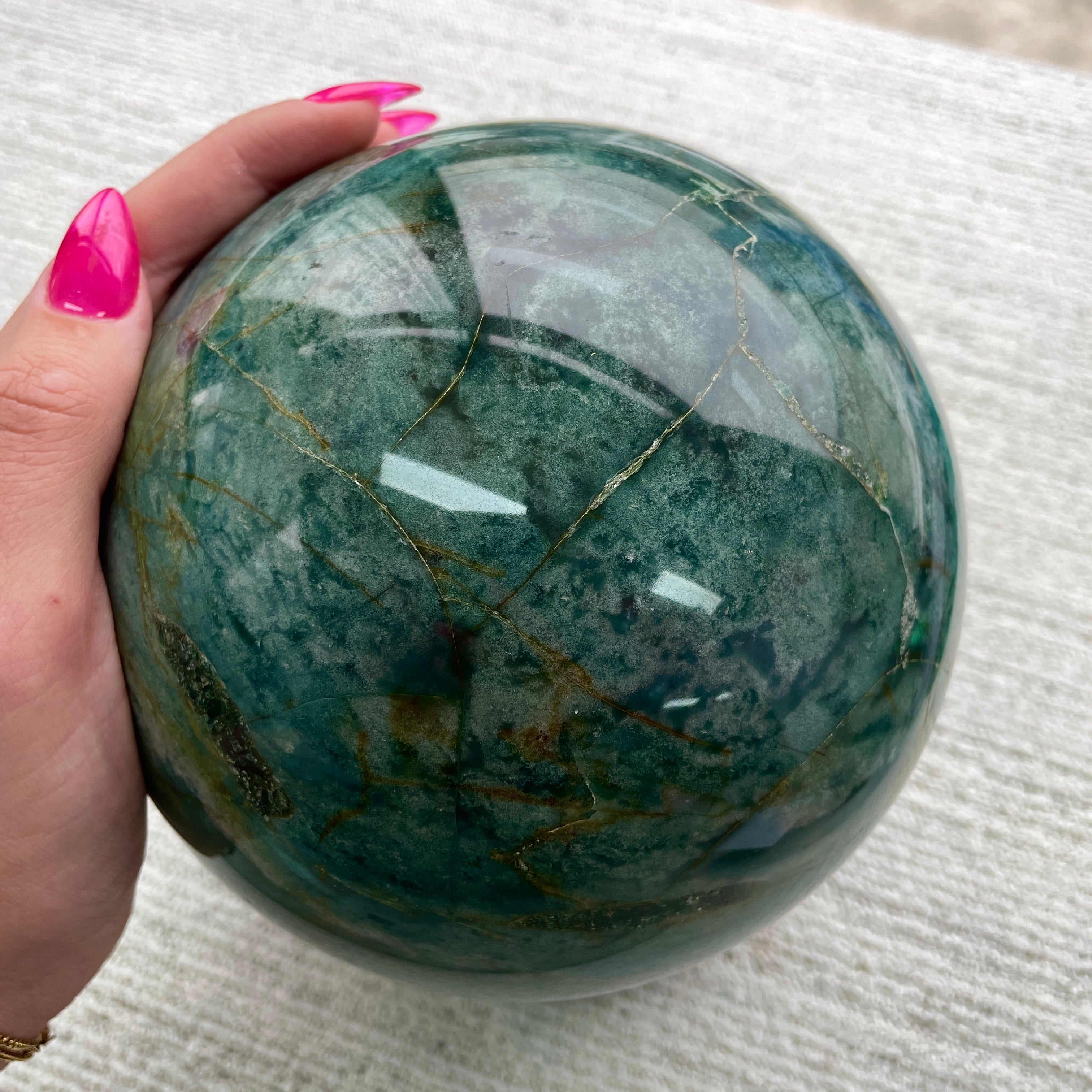 Bloodstone Sphere XLarge - 14cm Bloodstone Sphere XLarge - 14cm